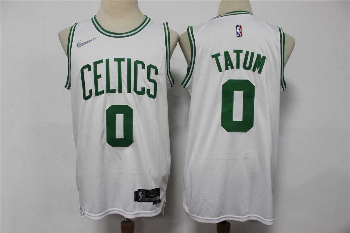 Celtics 0 Jayson Tatum White Nike Diamond 75th Anniversary City Edition Swingman Jersey,We sell and wholesale Celtics 0 Jayson Tatum White Nike Diamond 75th Anniversary City Edition Swingman Jersey on line form chian!
